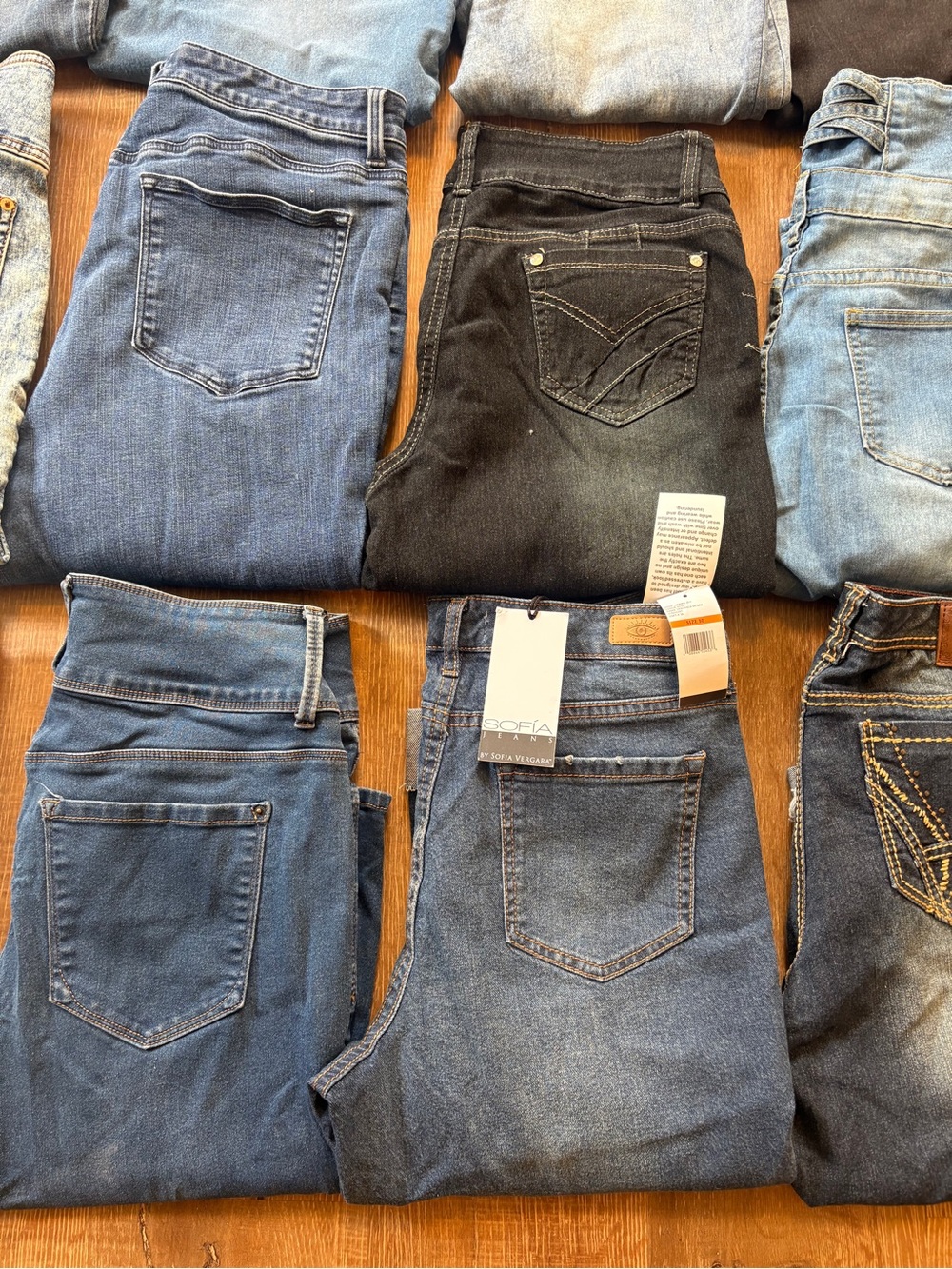 Women’s Size 13/14 Jeans Bundle Lot Name Brands Wholesale Resale - Picture 4 of 7